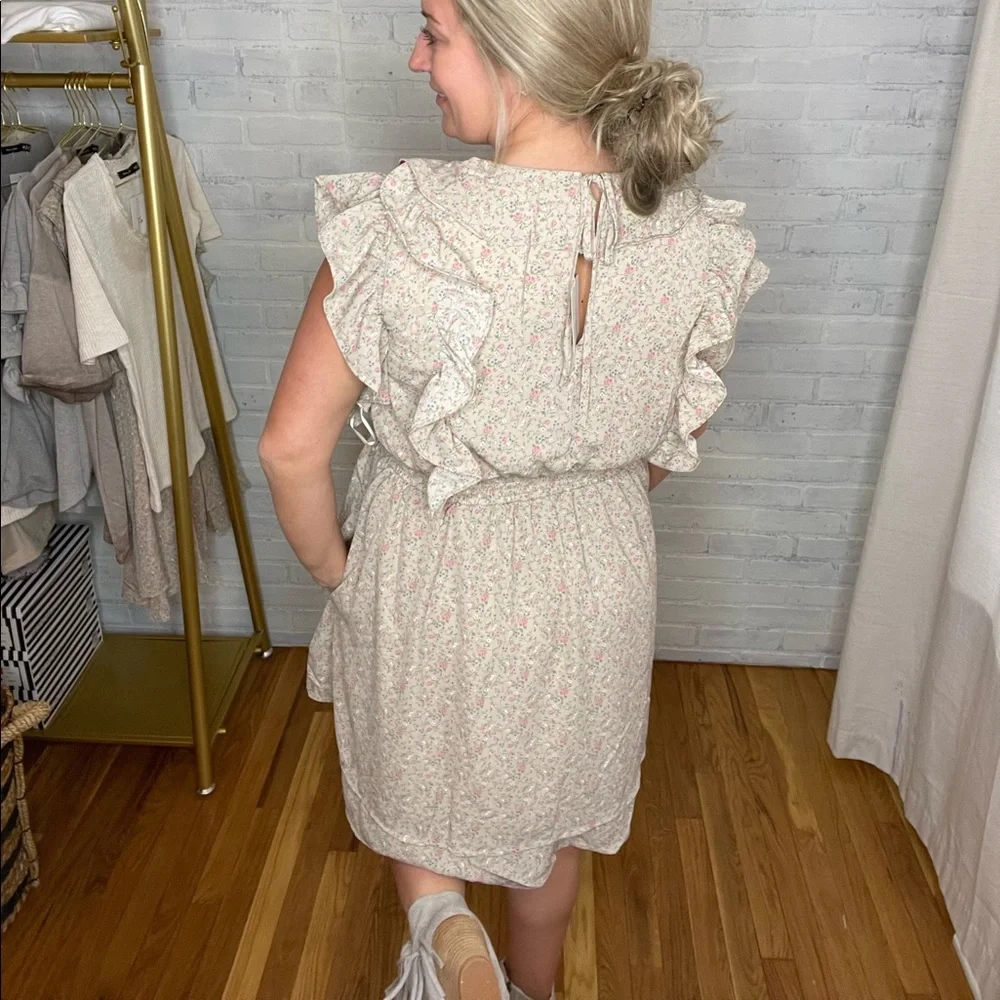 Floral Ruffle Dress - Picture 3 of 3